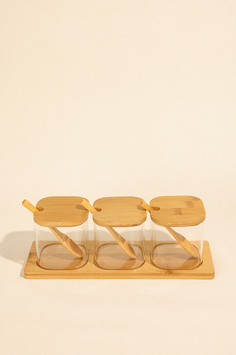 Organizador Set 3 Especieros Color Unico