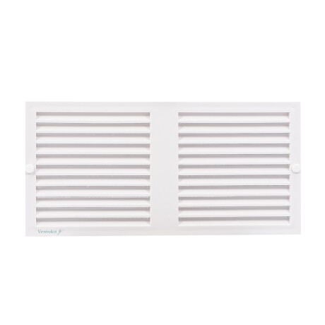 Rejilla de Ventilación PVC 12x24cm con mosquitero Ventokit Rejilla de Ventilación PVC 12x24cm con mosquitero Ventokit