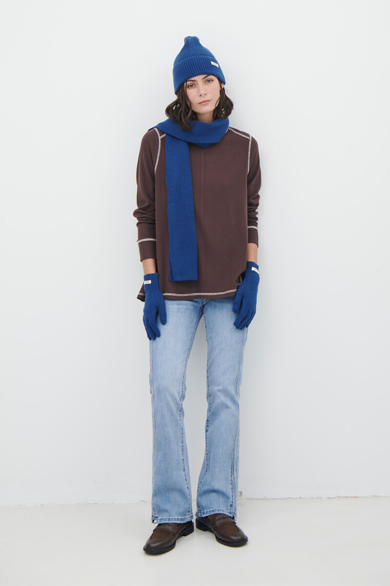 REMERA ESTELA MARRON