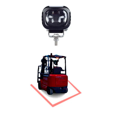 FARO LED - ZONA SEGURIDAD ROJO 10/80V ELEVADORES - FARO LED - ZONA SEGURIDAD ROJO 10/80V ELEVADORES -