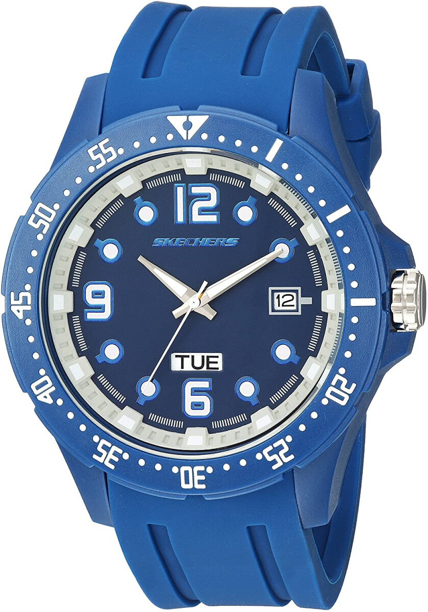 Reloj Skechers Deportivo Silicona Azul 