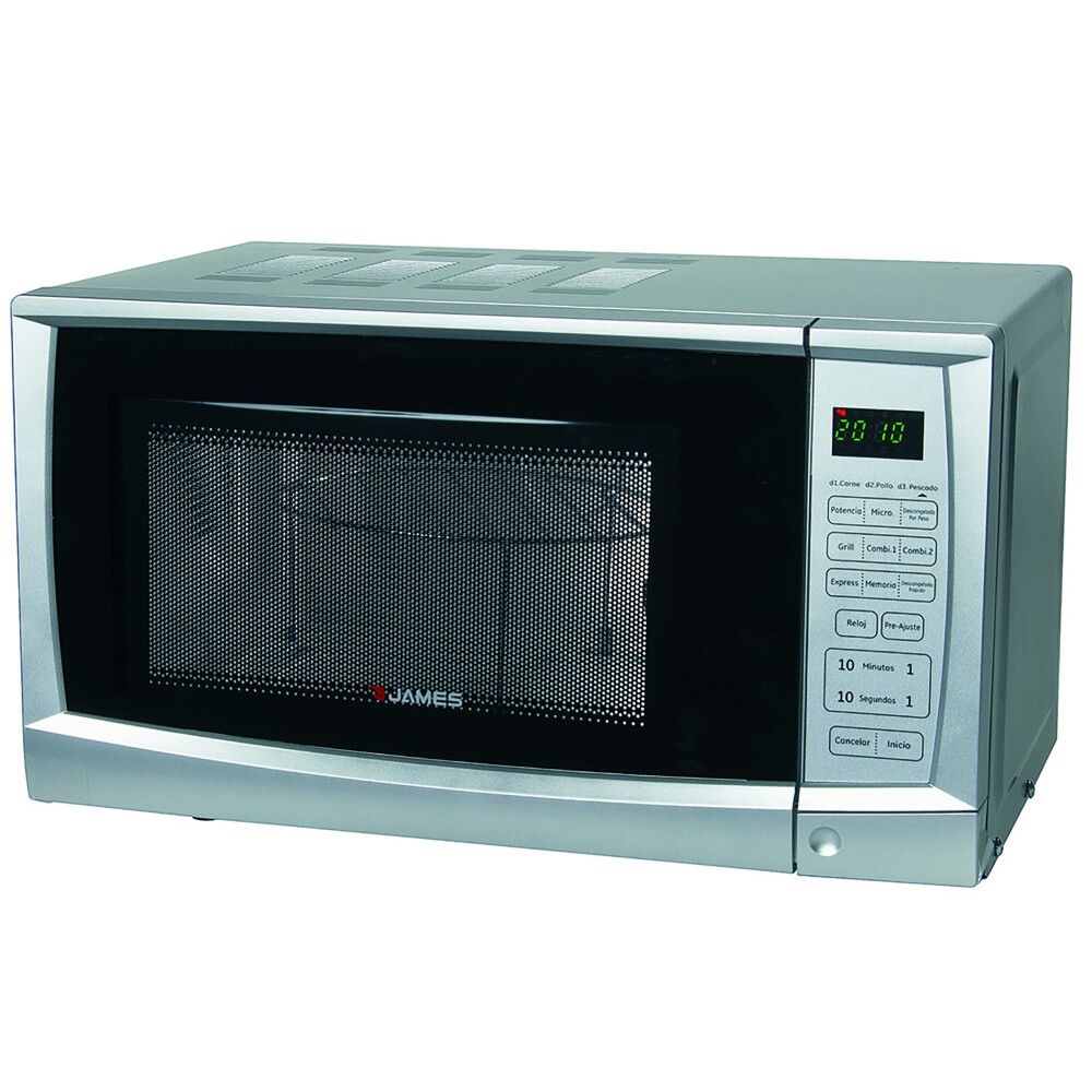 MICROONDAS 23 LTS METAL GRIS JAMES