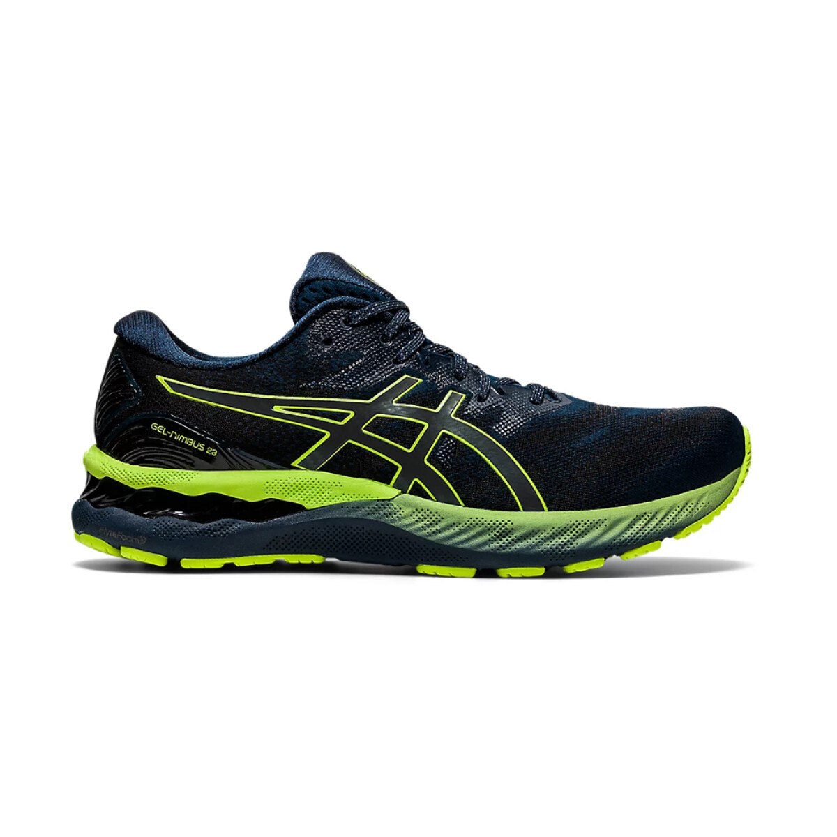 GEL-NIMBUS 23 LITE-SHOW - Dark blue/Yellow 