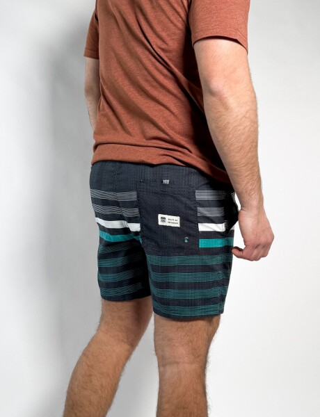 Short de baño estampado Holder Topo