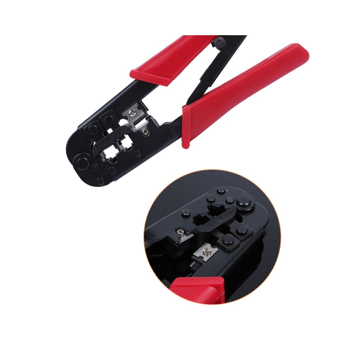 PINZA PARA TERMINALES RJ 11-45 HICEN 10802003 Pinza Para Terminales Rj 11-45 Hicen 10802003