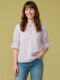 Blusa Estampado Geometrico Gris