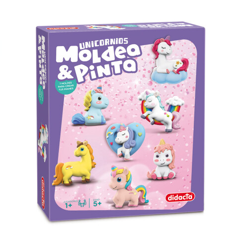 Juego Infantil Moldea y Pinta Unicornios 001