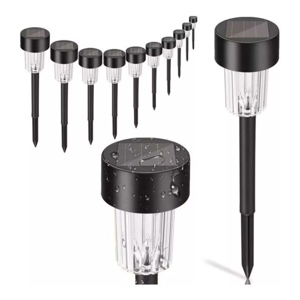 Luces Solar Farol Estaca Antorcha Luz Led Jardin X20 Variante CALIDA