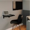 MDS5040 Mesa Plegable Abatible 50x40cm Para Pared - Negra