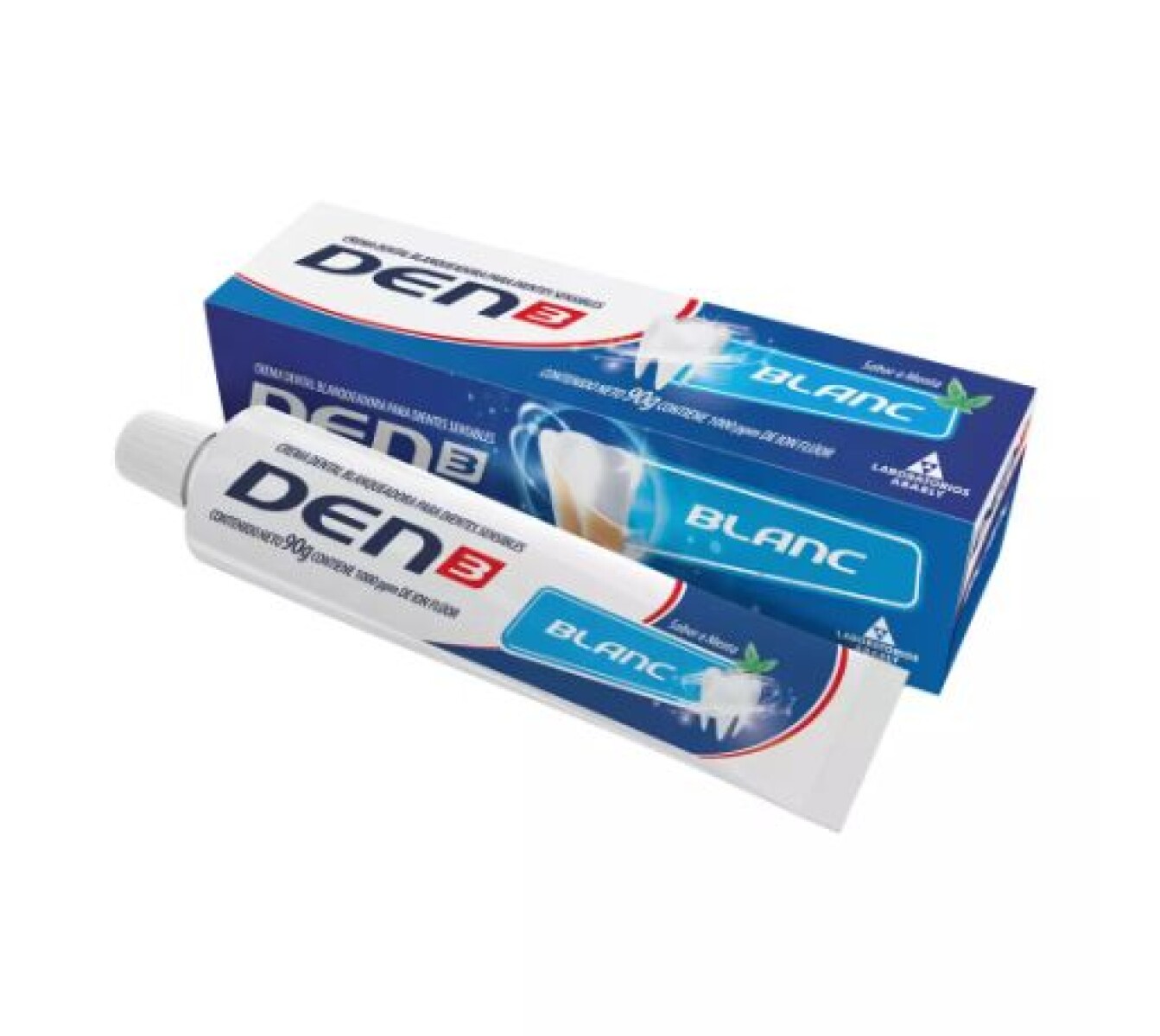 DEN3 Pasta de Dientes Blanc 90g – Efecto Blanqueador y Frescura