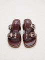 Sandalia Katherin Bordeaux