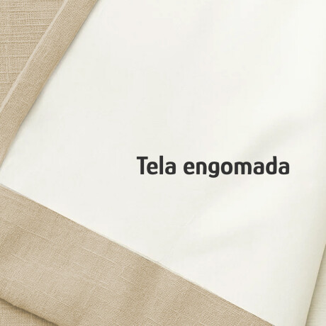 Cortina Blackout 140x230 Cm No Pasa Luz Living Dormitorio Natural