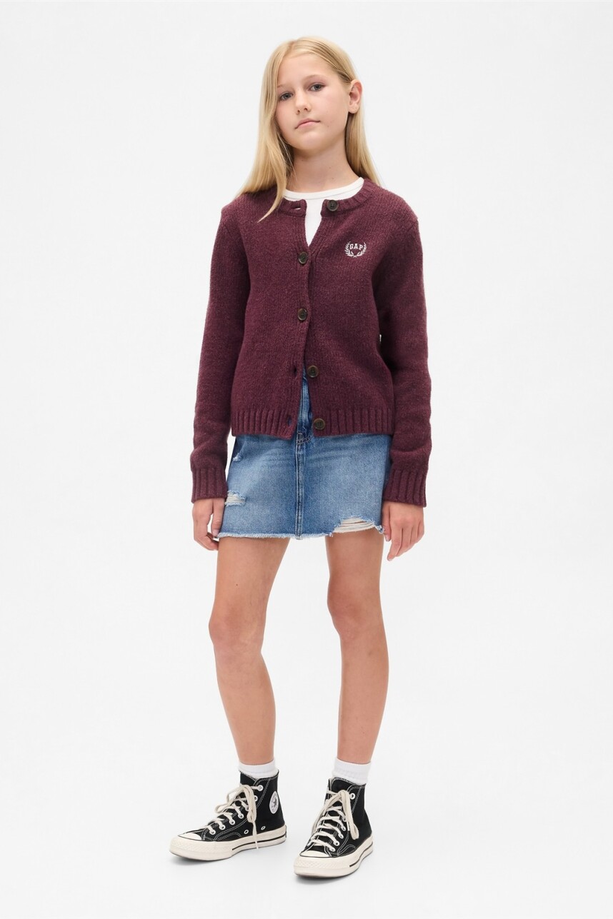 Saco Logo Gap Niña Tuscan Red