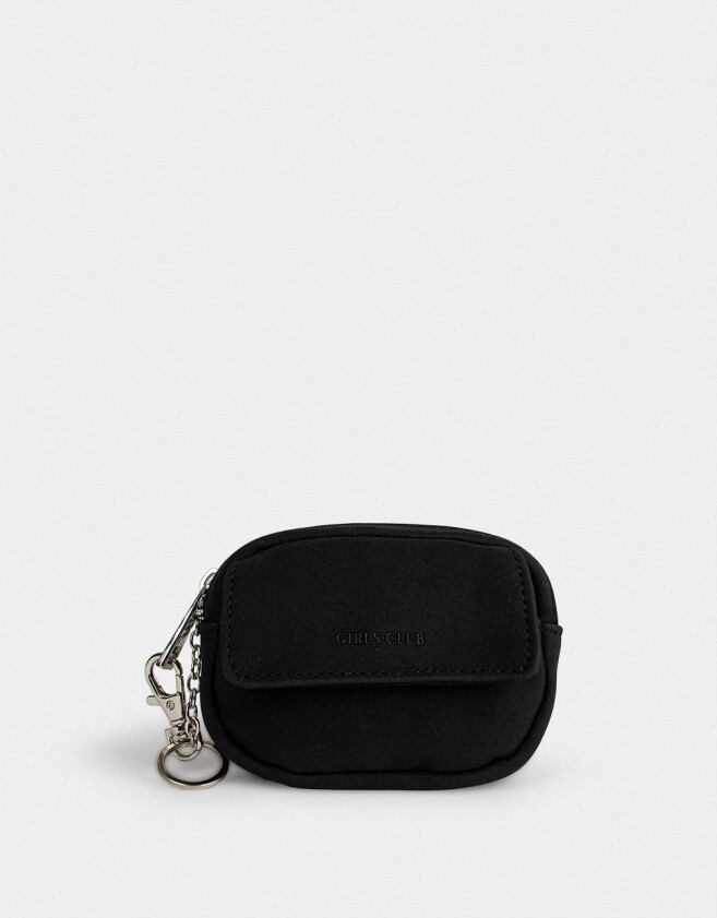 Monederos Monedero Suede Negro - Negro