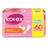 Protector Diario Kotex Esencial X 60 Unidades Protector Diario Kotex Esencial X 60 Unidades