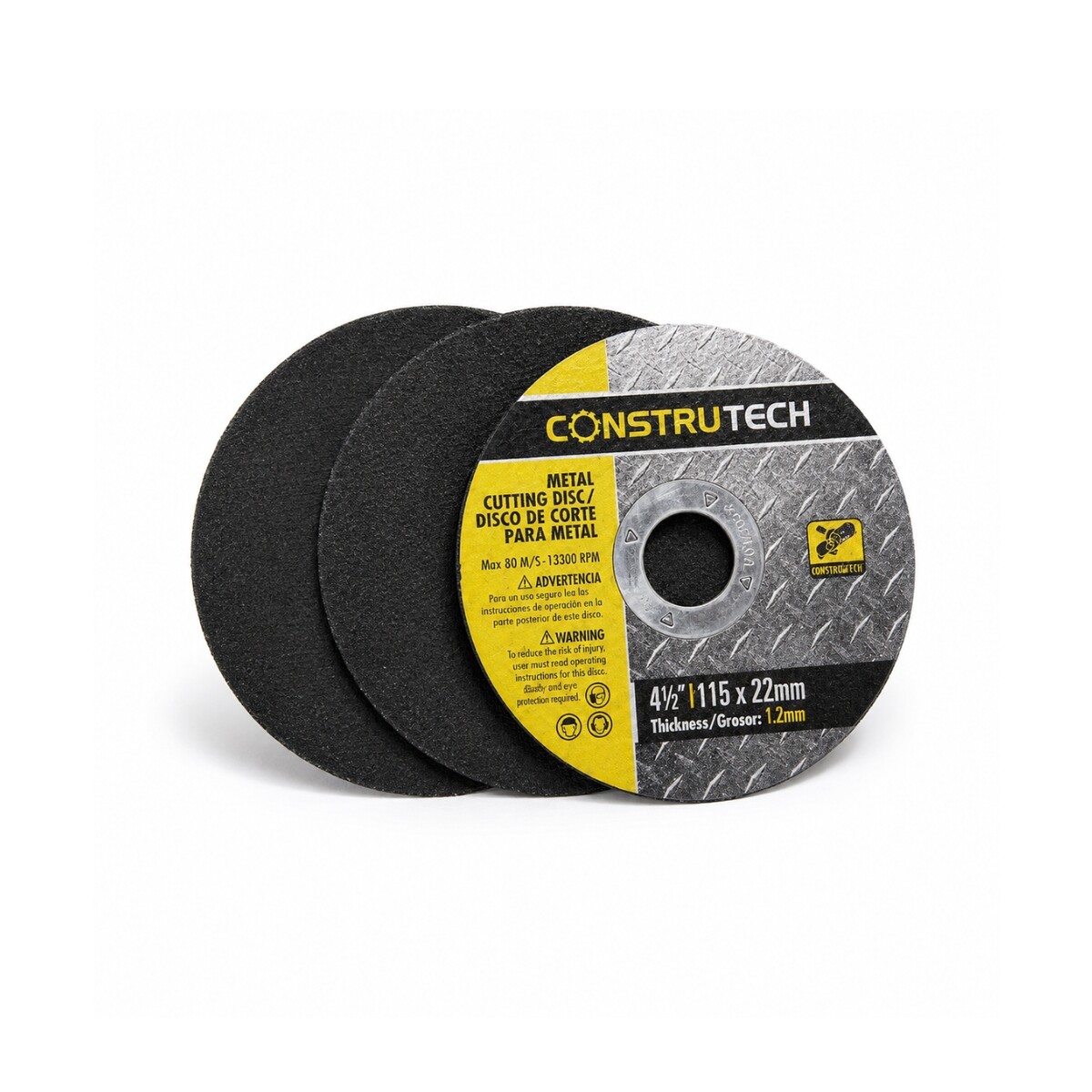 DISCO CORTE METAL 4,5" SUPERFINO CONSTRUTECH Disco Corte Metal 4,5" Superfino Construtech