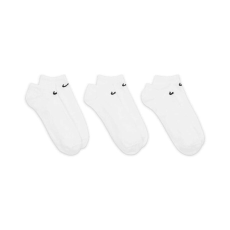 Medias Nike Everyday 3-Pack Unisex Blanco