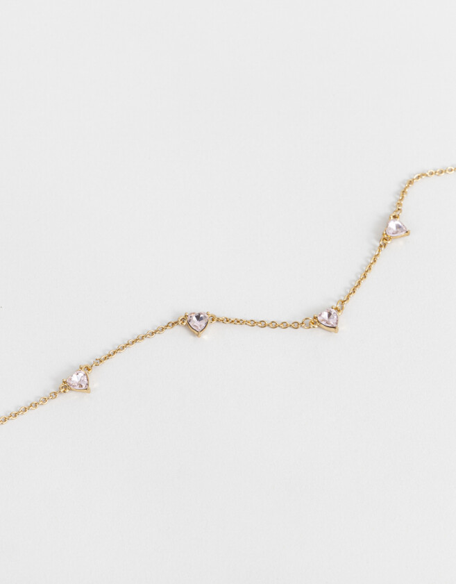 Collares Cortos Con strass Collar Corto Con Strass - Dorado