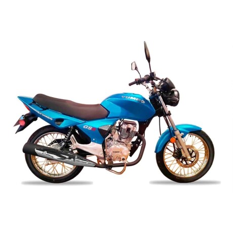 Moto Yumbo Calle Gs125 Ii Led Celeste (ce)