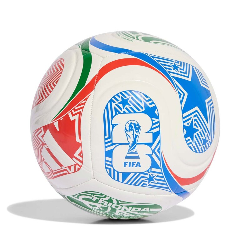 ADIDAS PELOTA TRIONDA WC 26 CLB Blanco-Rojo