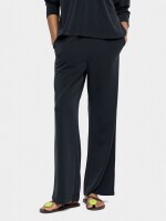 Pantalón Fluido Con Cintura Elástica Toque Suave gris