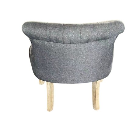 Butaca Luis XV Gris