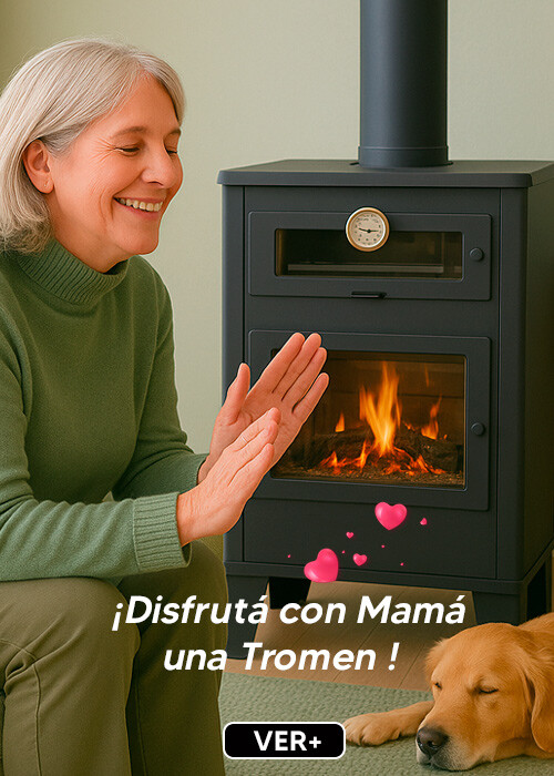 ¡Calefactores Tromen para mamá en oferta!
