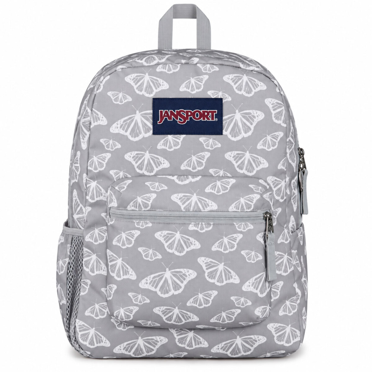 Mochila Escolar Jansport Cross Town Original Unisex Urbana - Flutter By Grey 
