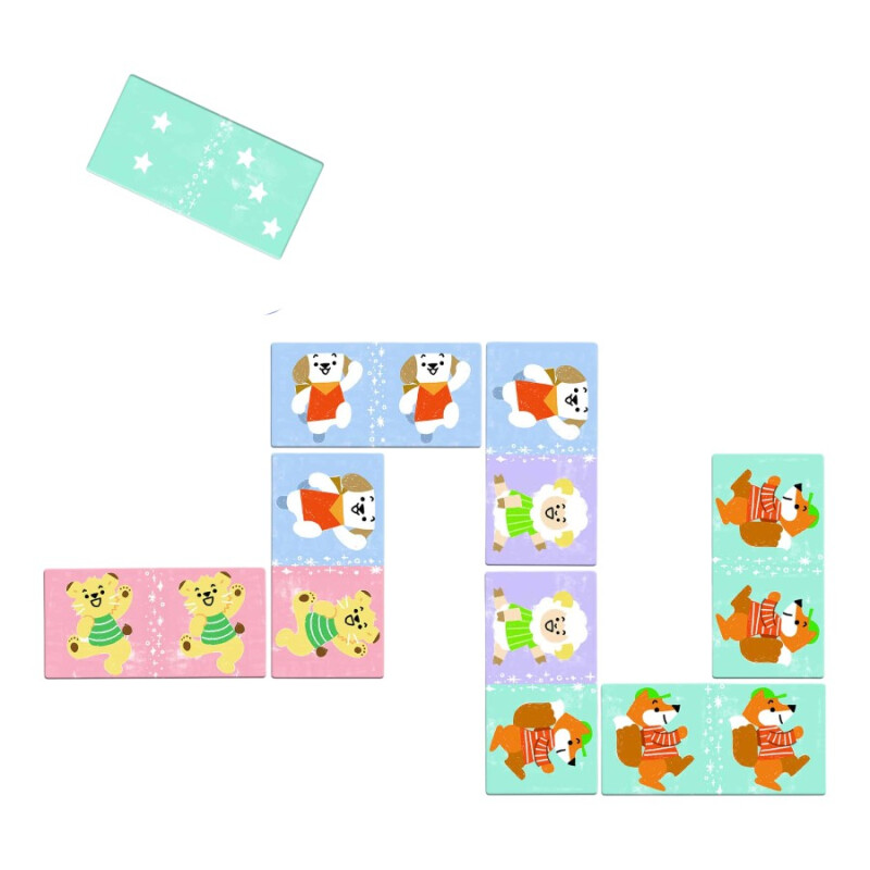 Dominó Petits Amis Djeco Dominó Petits Amis Djeco