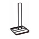 Porta rollo acero 15x15x30,5 cm NEGRO