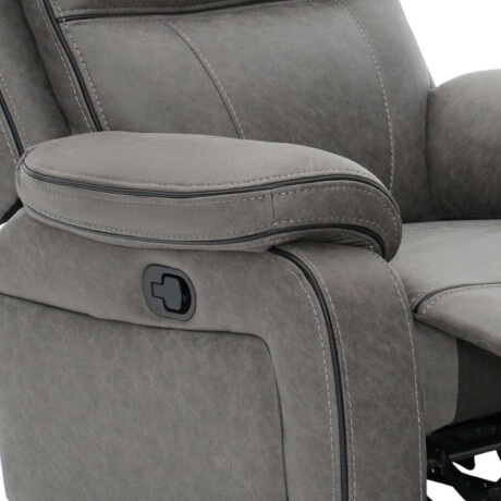 Sillon Recliner Apollo 1 Cuerpo Gris