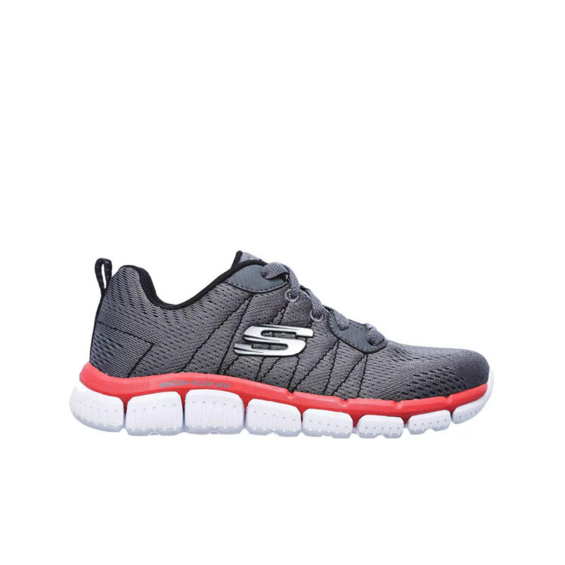 Championes Lace Up Skech Flex 2.0 Gris