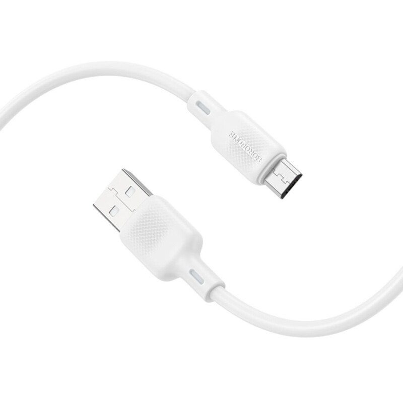 Cable Usb A Micro Usb 1m 2.4a Carga Rápida Material Silicona Cable Usb A Micro Usb 1m 2.4a Carga Rápida Material Silicona