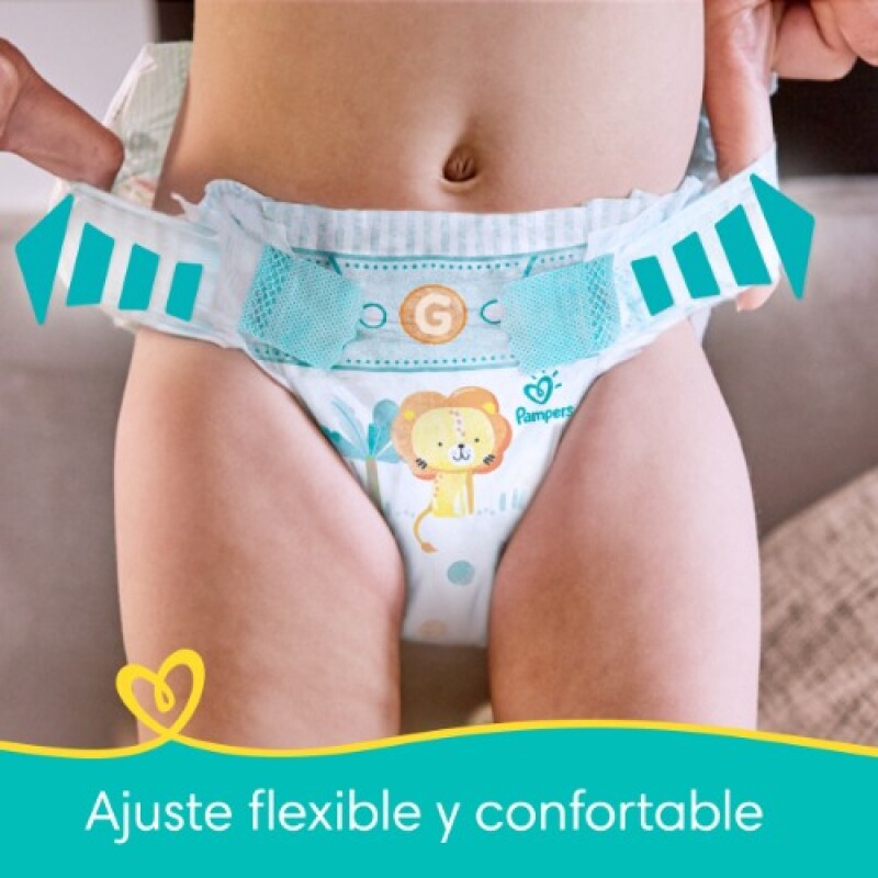 Pañales Pampers Confort Sec XG 58 unidades Pañales Pampers Confort Sec XG 58 unidades