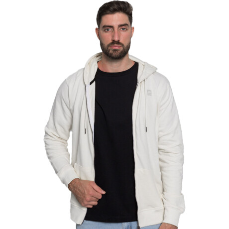 Canguro Campera N+ North Sails Con Capucha Hombre Blanco