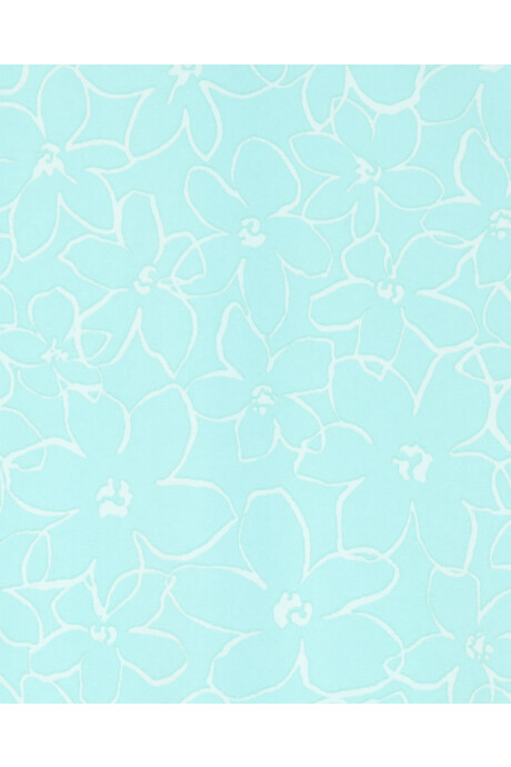 Malla de baño una pieza, manga larga, con protección upf 50+, diseño floral Sin color