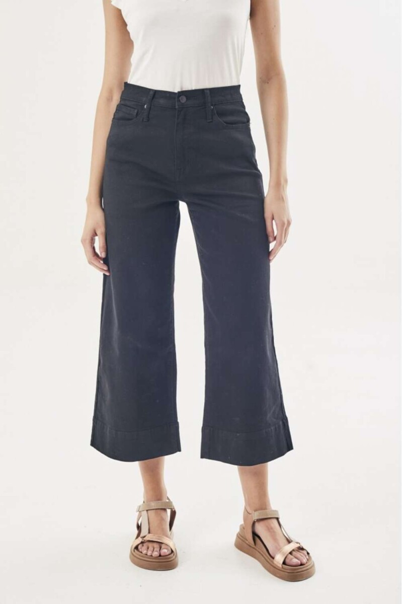 Jean Wide Leg Negro - Negro 