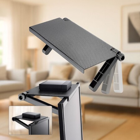 SOPORTE PARA CANALERA NEGRO