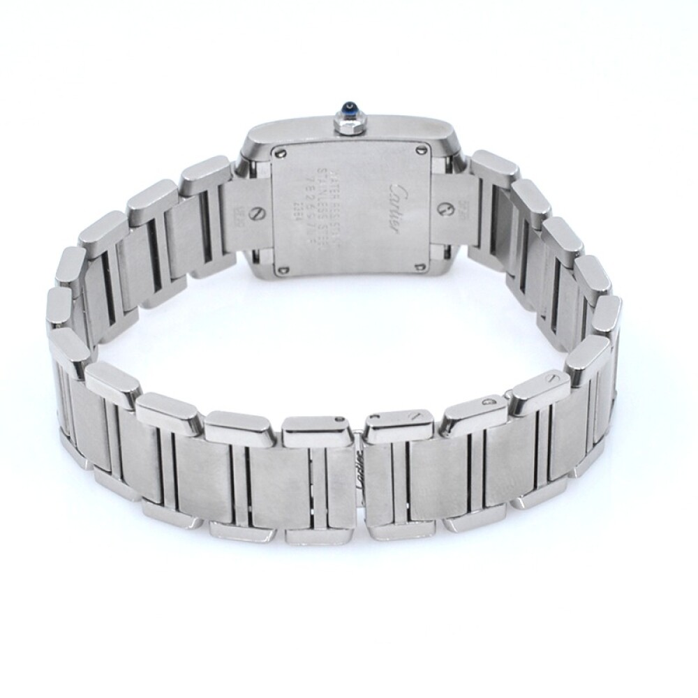 Cartier Tank Francaise modelo 2384 quartz de acero Cartier Tank Francaise modelo 2384 quartz de acero