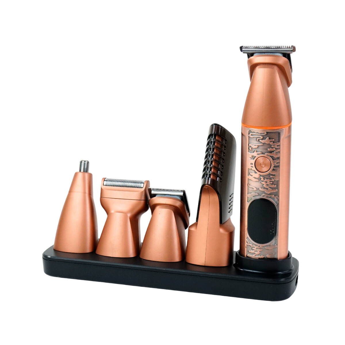 Cortadora de pelo y barba 5en1 recargable cobre 