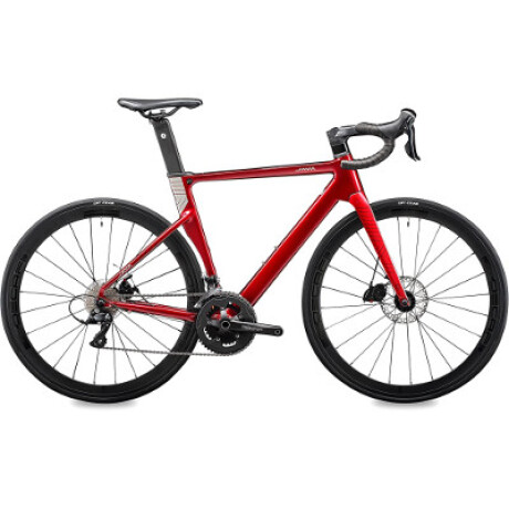 Bicicleta de Ruta Java Siluro 6 700C. 18 Velocidades. Talle Xs. Cambios Shimano. Color: Rojo. 001