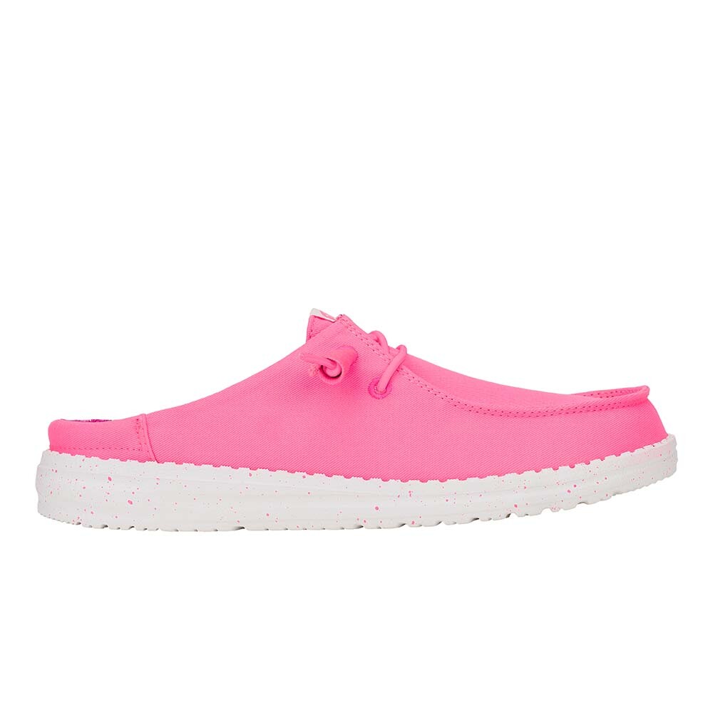 Wendy Slip Stretch Canvas - Mujer Neon Pink