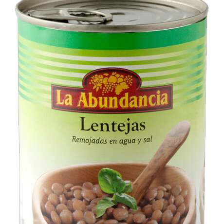 LENTEJAS LATA 400 GR LA ABUNDANCIA LENTEJAS LATA 400 GR LA ABUNDANCIA