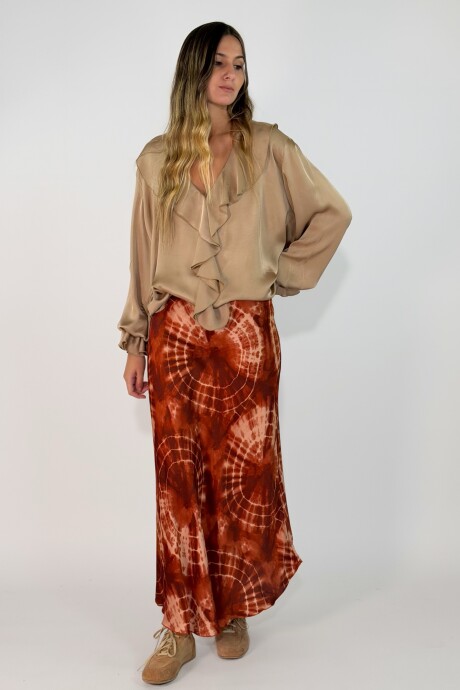 POLLERA CALISTA Ladrillo