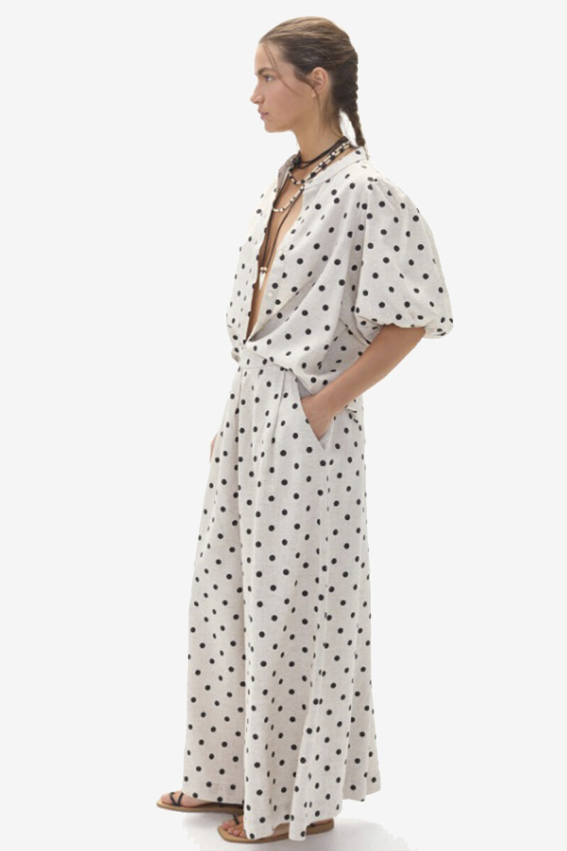 SABI LINEN PANTS Natural