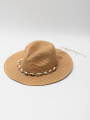 Sombrero Buzios & Stones Marron Medio