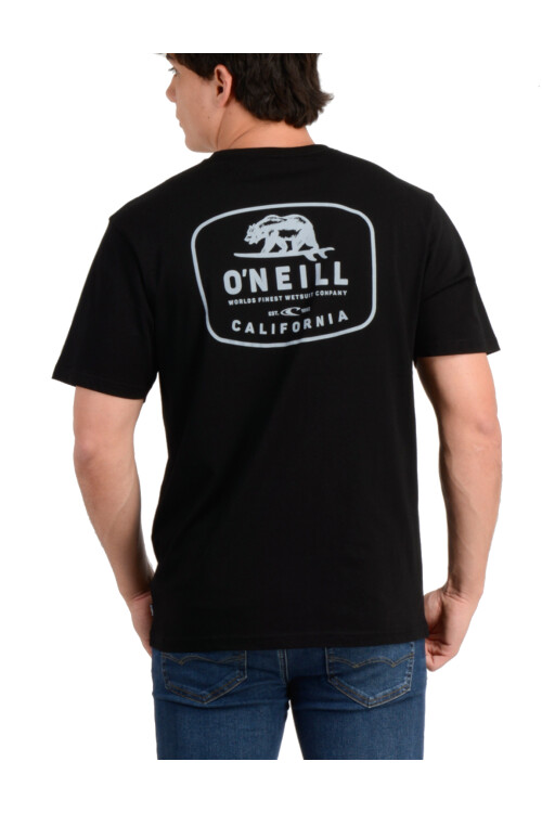 Remera O'Neill California Bear Negro