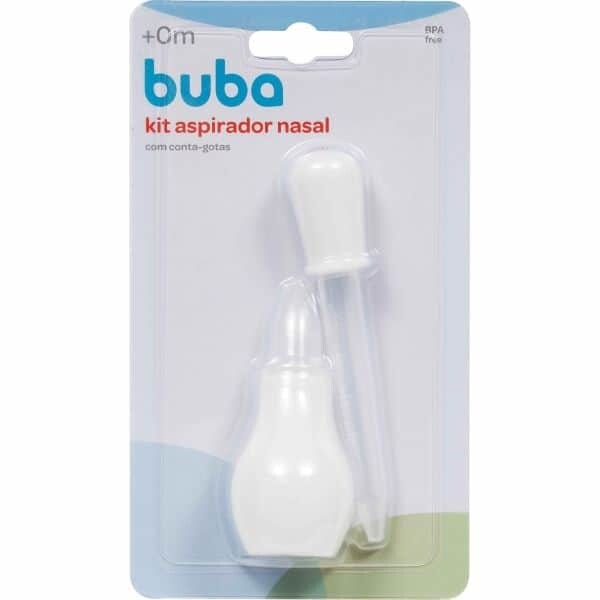 Kit Aspirador Nasal Con Gotero Buba Kit Aspirador Nasal Con Gotero Buba