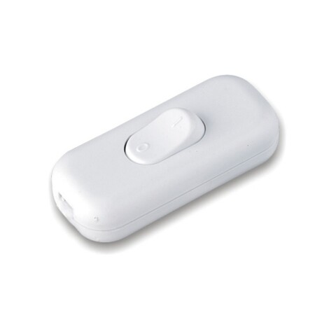 INTERRUPTOR EN LINEA 4A 250V Interruptor en Linea 4A 250V Blanco