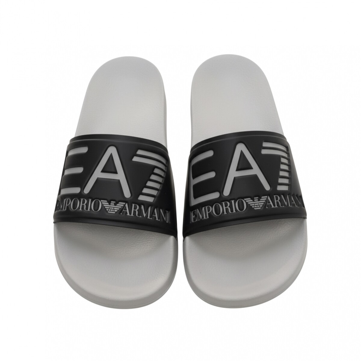 Oversized Logo - EA7 Emporio Armani - White/Black - Grey 